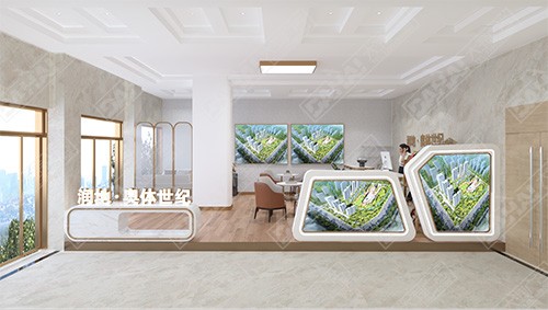 河东润地·奥体世纪城市展厅包装