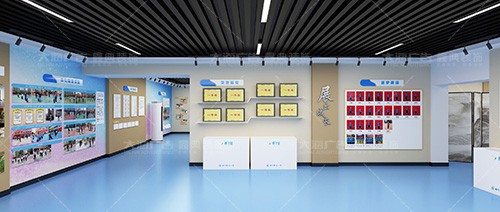 日照银河小学绳飞馆展厅